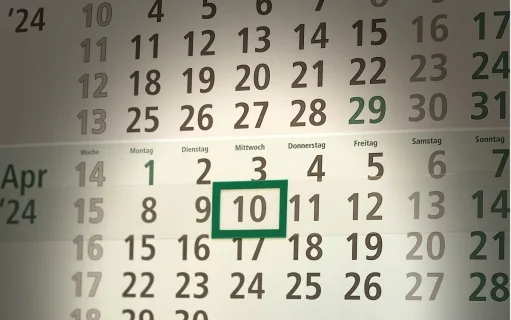 Steuerliche Abgabefristen 2. Quartal 2024